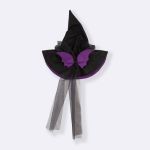 Chapéu Bruxa Preto e Roxo