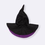 Chapéu Bruxo Preto e Roxo