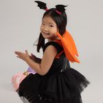 Vestido Body Tutu preto Halloween