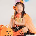 Capa Céu De Estrelas Laranja Halloween