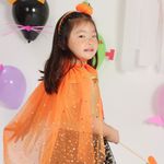 Capa Céu De Estrelas Laranja Halloween