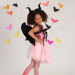 Saia Tule Céu de Estrelas Rosa bebê