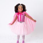 Saia Tule Céu de Estrelas Rosa bebê