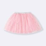 Saia Tule Céu de Estrelas Rosa bebê
