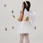 Asa Anjo com Estrelas Douradas