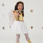 Asa Anjo com Estrelas Douradas