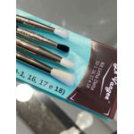 Kit 4 Pincéis Profissionais Le Vangee Para Esfumar E Precisão-10-1.16.17.e 18