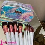 Kit de pinceis com necessaire 
