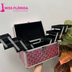 Maleta de maquiagem Rosa 