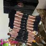 Kit de pinceis com organizador 