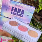 Paleta de Contorno Blush e Iluminador Trio Fada Sensata Naemi Beauty