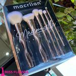 Kit com 6 pincéis Macrilan Mademoiselle 