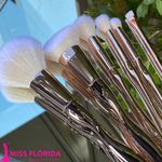 Kit com 6 pincéis Macrilan Mademoiselle 
