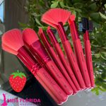 Kit com 7 pinceis Macrilan Frutas 