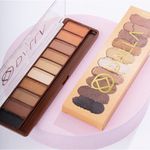 Paleta de Sombras 10 cores Vegana Dalla Makeup - Nude e Elegance