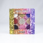 Paleta de Sombra Glitter 9 Cores Ludurana