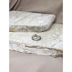 Anel Triângulo Triplo