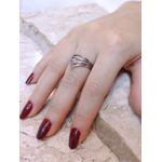 Anel Triângulo Triplo