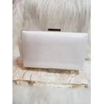 Clutch branca cintilante