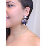 Brinco pendente de coração