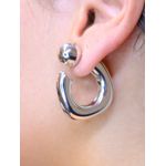 Argola quadrada esfera