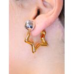 Argola estrela esfera