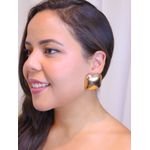 Brinco maxi quadrado