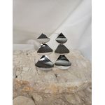 Brinco pendente 3 triângulos