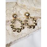 Brinco pendente multicirculo