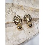 Brinco brilho orgânico bola