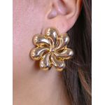 Brinco flor cata-vento