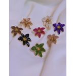 Brinco flor 