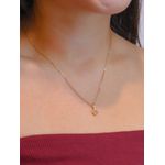 Colar Mini Coração Vazado