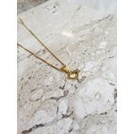 Colar Mini Coração Vazado