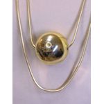 Colar extra longo esfera