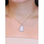 Colar bear cravejado