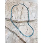 Colar Riviera retangular azul bebê 3mm