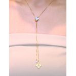 Colar Gravata Coração 