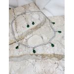 Conjunto riviera gotas