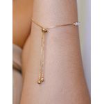 Pulseira gota zircônia