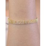 pulseira riviera 3 linhas