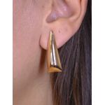 Brinco triângulo longo
