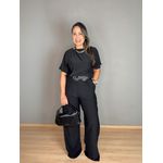 Conjunto Acetinado Com Calça REF:XB21051