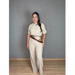 Conjunto Acetinado Com Calça REF:XB21051