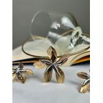 Conjunto Colar E Brinco Flor REF:CJ0151