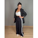 Calça Pantalona Com Listra REF:3034M