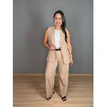 Conjunto Colete Com Calça Risca de Giz REF:AS1425