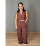 Conjunto Pantalona Com Colete REF:ZK1498