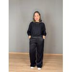 Calça Com Elástico Pantalona Com Bolso REF:C0200