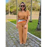 Blusa Crepe Gola V REF:710004